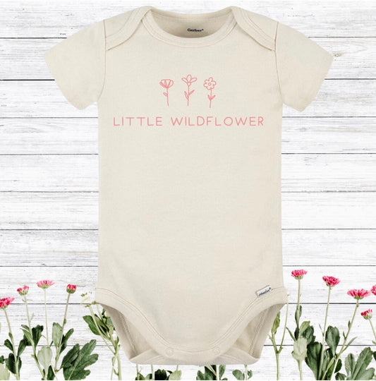 Little Wildflower Onesie